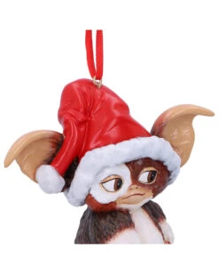 Gremlins Gizmo Mit Nikolausmütze Weihnachtskugel -Halloween Kostüm Geschäft gremlins gizmo mit nikolausmuetze weihnachtskugel gremlins gizmo hanging ornament weihnachtsschmuck 51111 06