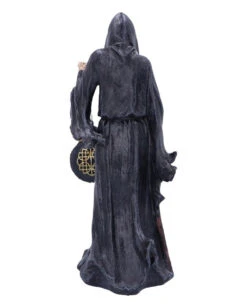 Grim Reaper Mit Uhr Figur 39,5cm -Halloween Kostüm Geschäft grim reaper mit uhr figur grim reaper with clock figurine sensenmann deko figur 52546 03