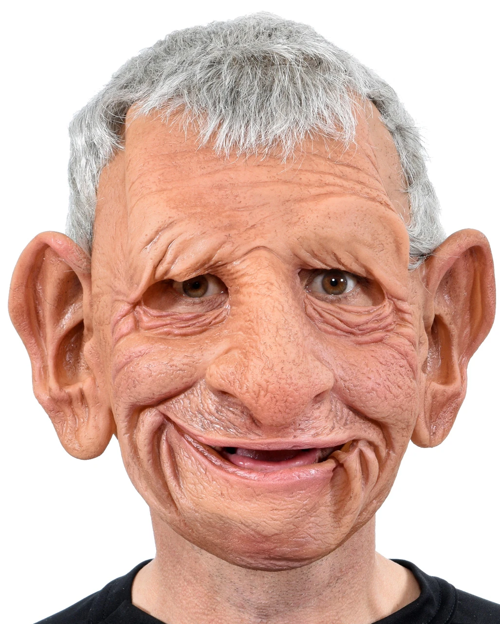 Großvater Papa Vollkopf Maske Mit Haaren 2 Großvater Papa Vollkopf Maske Mit Haaren – Bild 2