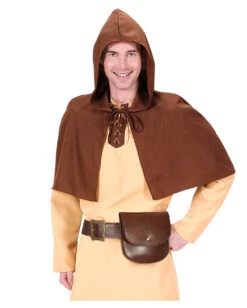 Gürtel Mit Tasche In Lederoptik Braun -Halloween Kostüm Geschäft guertel mit tasche in lederoptik belt with bag leather optic 38521 02