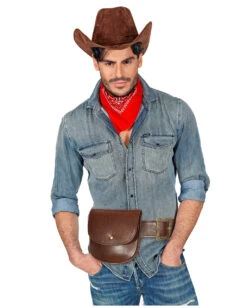 Gürtel Mit Tasche In Lederoptik Braun -Halloween Kostüm Geschäft guertel mit tasche in lederoptik belt with bag leather optic 38521 03