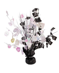 Halloween Tischdeko Mit Totenschädel Fontäne 38 Cm