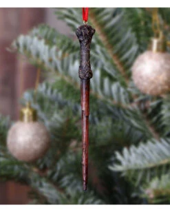 Harry Potter Harrys Zauberstab Weihnachtsschmuck -Halloween Kostüm Geschäft harry potter harrys zauberstab weihnachtsschmuck harry potter harrys wand hanging ornament 51078 07