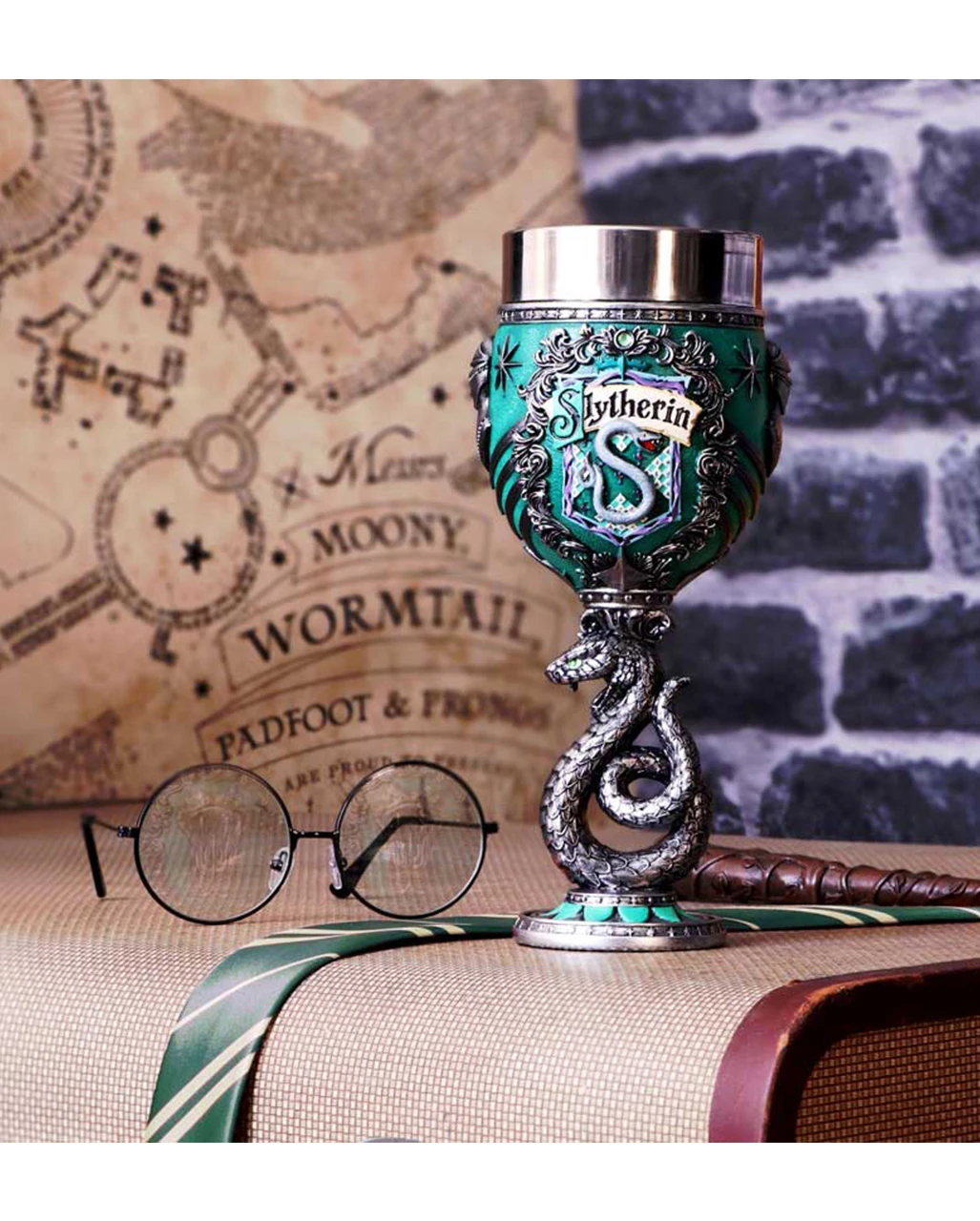 Harry Potter Slytherin Weinkelch 7 Harry Potter Slytherin Weinkelch – Bild 7