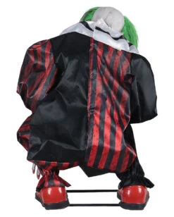 Hockender Horror Clown Animatronic Mit Bewegung -Halloween Kostüm Geschäft hockender horror clown animatronic mit bewegung licht und sound 37580 3