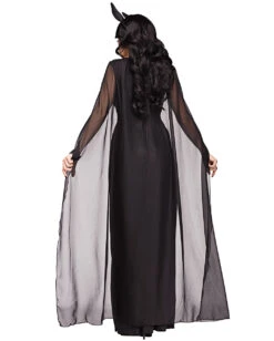 Höllenfürstin Kostüm Mit Hörnern -Halloween Kostüm Geschäft hoellen fuerstin kostuem halloween kostuem fuer damen keeper of the damned costume 28298 1