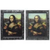 Hologramm Wandbild Skelett Mona Lisa 22x30 Cm