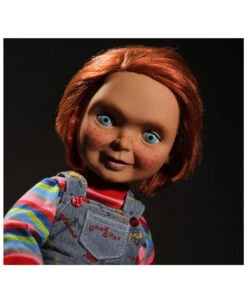 Sprechende Chucky Sammlerfigur -Halloween Kostüm Geschäft horrorshop com sprechende chucky figur good guy figur chucky die moerderpuppe good guy 15inch talking chucky doll 26991 3