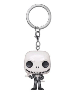 Jack Skellington NBC Metallic Schlüsselanhänger Funko Pocket POP!