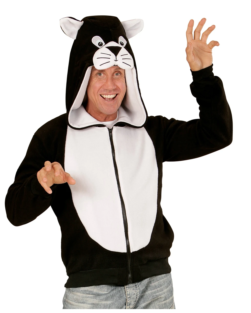 Katzen Kostüm Jacke 2 Katzen Kostüm Jacke – Bild 2