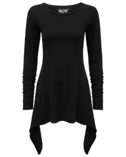 KILLSTAR Cora Long Sleeve Top -Halloween Kostüm Geschäft killstar cora long sleeve top killstar gothic fashion gothic shop und accessoires 51984 3