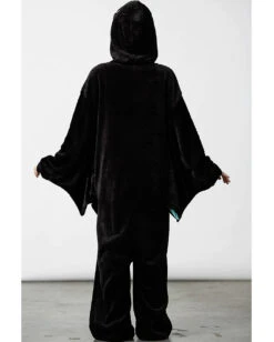 KILLSTAR Cthulhu Onesie Mit Kapuze -Halloween Kostüm Geschäft killstar cthulhu onesie mit kapuze killstar krake jumpsuit gothic cthulhu overall gothic mode homeware 52486 3