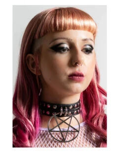 KILLSTAR Cute But Psycho Choker -Halloween Kostüm Geschäft killstar cute but pyscho choker killstar cute but pyscho halsband gothic accessoires kaufen 51846 02
