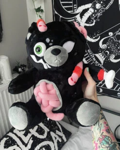 KILLSTAR Dead As Night Plüschtier -Halloween Kostüm Geschäft killstar dead as night pluesch tier undead teddy killstar kreeptures gothic kuscheltier gothic accessoires und geschenkideen 53719