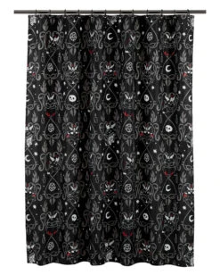 KILLSTAR Devils Details Duschvorhang