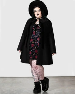 KILLSTAR Druantia Mantel 6 KILLSTAR Druantia Mantel -Halloween Kostüm Geschäft killstar druantia mantel gothic bekleidung gothic mantel gothic fashion killstar bekleidung killstar fashion 54250 4