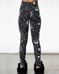 KILLSTAR Galaxy Lounge Leggings -Halloween Kostüm Geschäft killstar galaxy lounge leggings killstar lingerie killstar waesche gothic bralet gothic accessoires und geschenkartikel killstar galaxy lounge leggings 53521 2