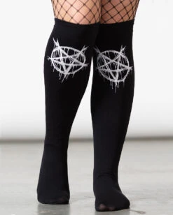 KILLSTAR Penta Blood Kniestrümpfe