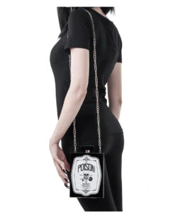 KILLSTAR Pure Poison Clutch Handtasche -Halloween Kostüm Geschäft killstar pure poison clutch handtasche gothic fashion und zubehoer online shoppen 51604 6