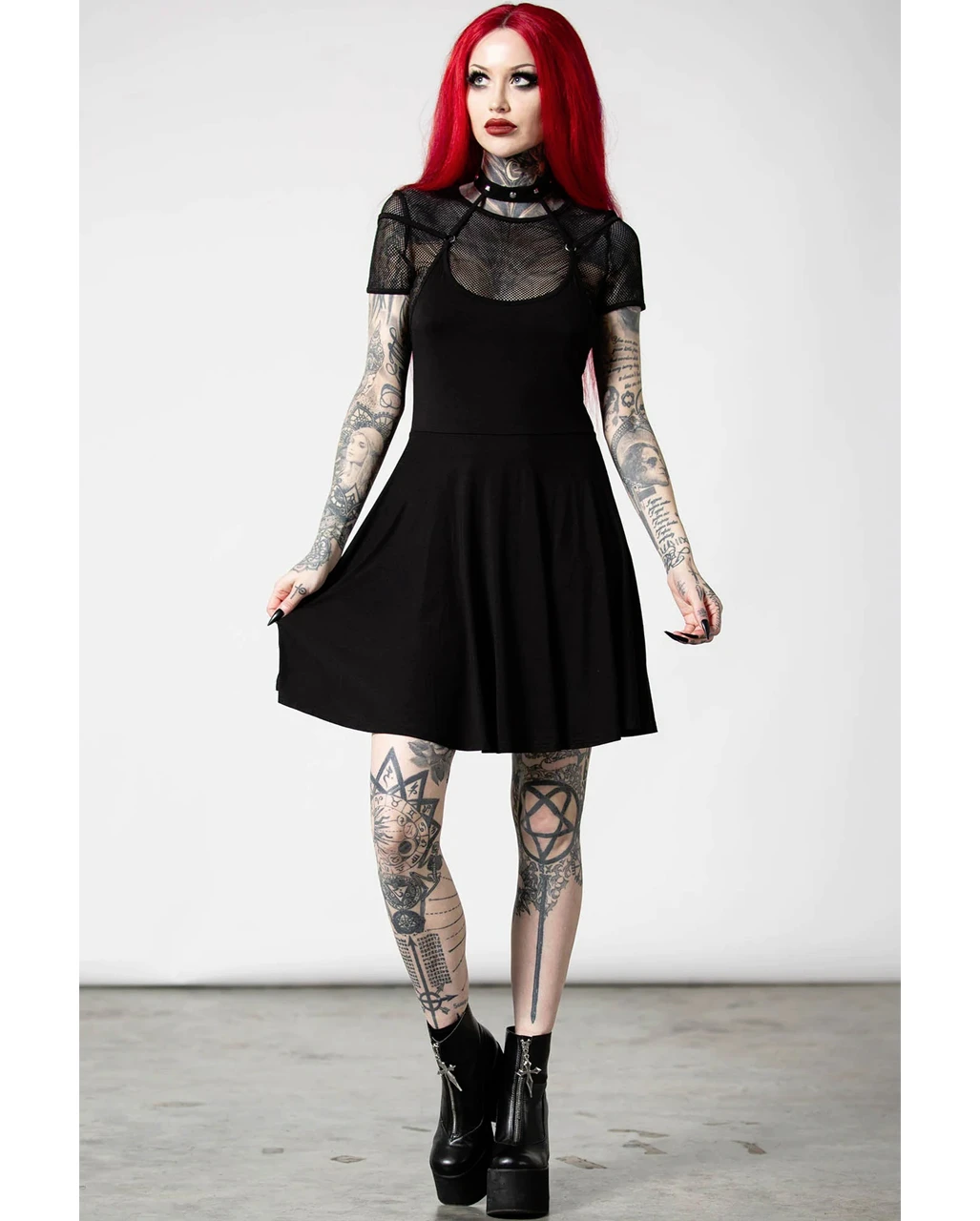 KILLSTAR Rotten Luck Skater Kleid 2 KILLSTAR Rotten Luck Skater Kleid – Bild 2