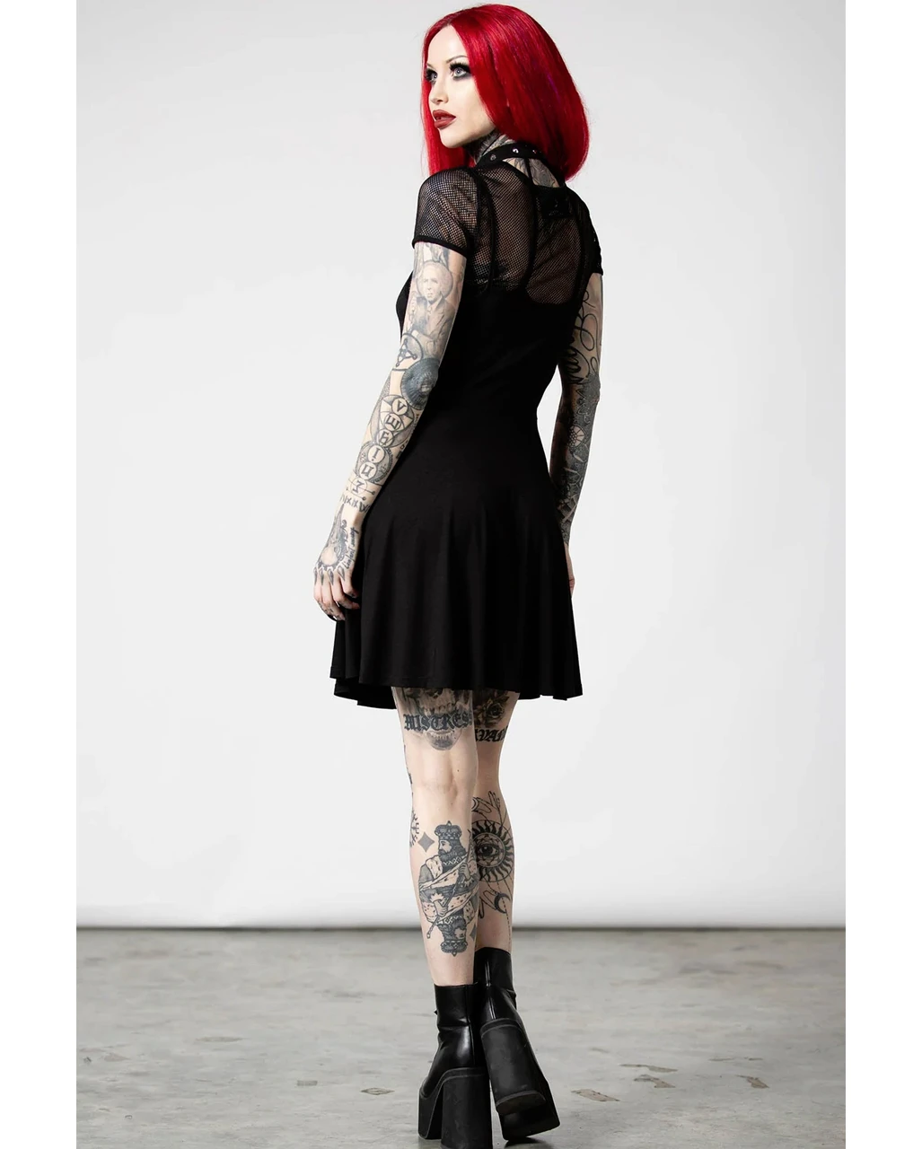 KILLSTAR Rotten Luck Skater Kleid 3 KILLSTAR Rotten Luck Skater Kleid – Bild 3