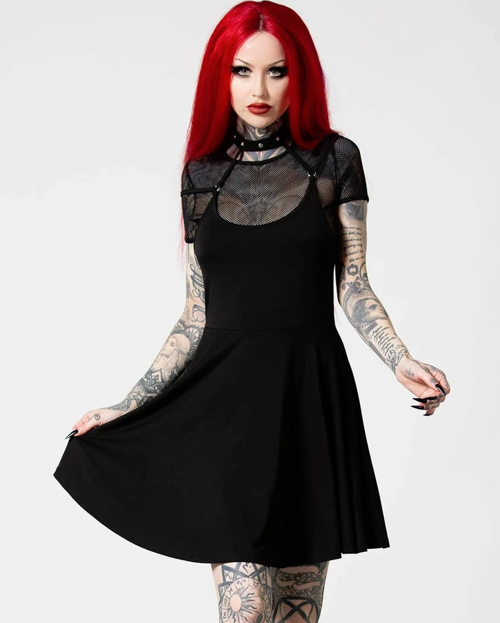 KILLSTAR Rotten Luck Skater Kleid 4 KILLSTAR Rotten Luck Skater Kleid – Bild 4