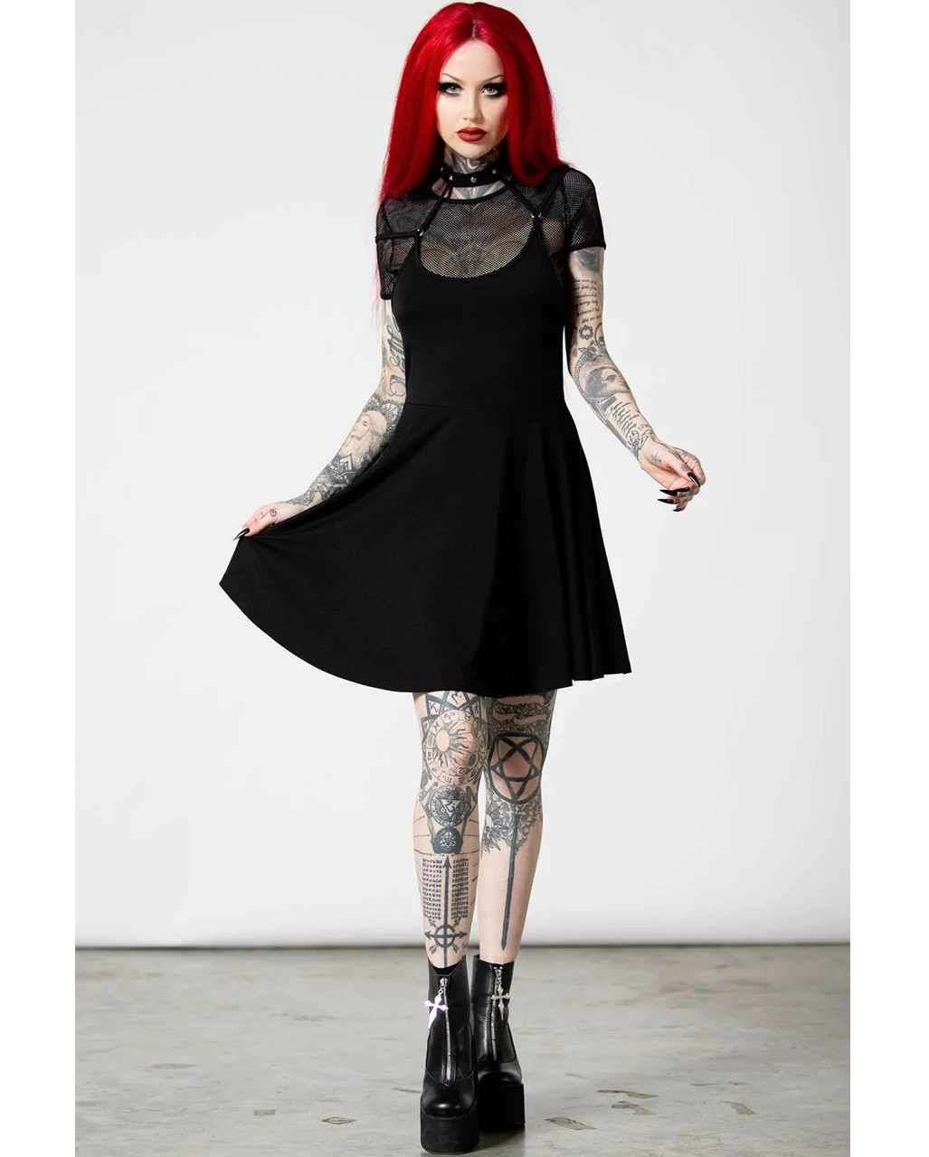 KILLSTAR Rotten Luck Skater Kleid 1 KILLSTAR Rotten Luck Skater Kleid