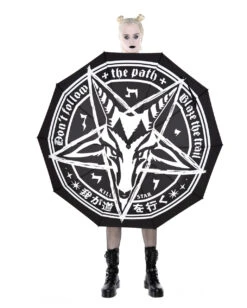 KILLSTAR Under My Spell Regenschirm -Halloween Kostüm Geschäft killstar under my spell regenschirm under my spell umbrella gothic accessoires gothic geschenkartikel 50539 01