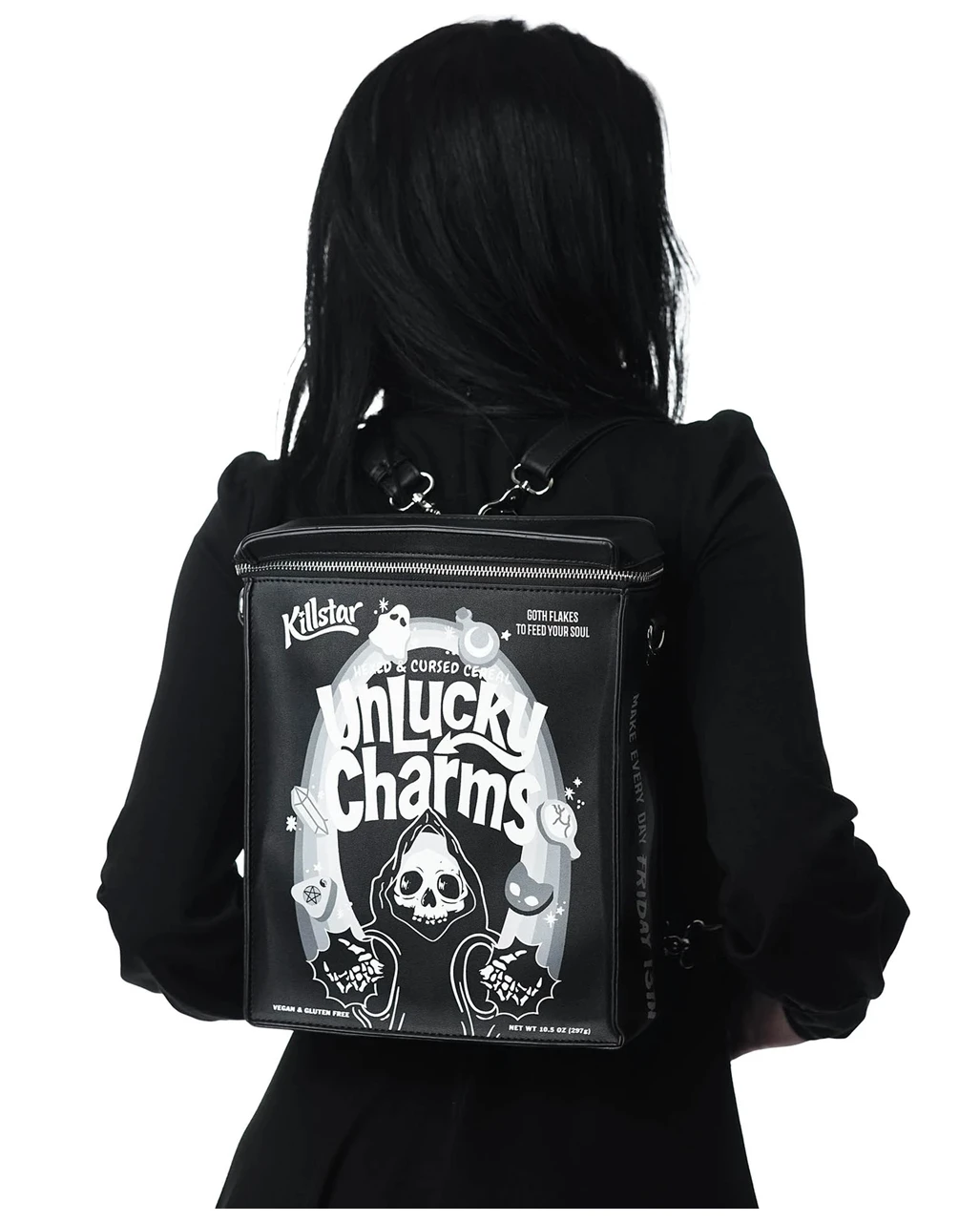 KILLSTAR Unlucky Rucksack Tasche 2 KILLSTAR Unlucky Rucksack Tasche – Bild 2