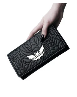 KILLSTAR Webutant Spinnweben Geldbörse