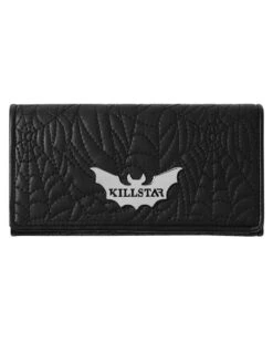 KILLSTAR Webutant Spinnweben Geldbörse -Halloween Kostüm Geschäft killstar webutant spinnweben geldboerse killstar wallets and purses gothic und halloween geschenkartikel 51598 5