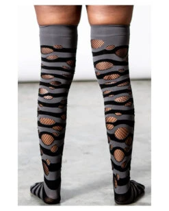 KILLSTAR Wretched Soul Distress Socken -Halloween Kostüm Geschäft killstar wretched soul distress socken killstar wretched soul distress socks killstar fashion killstar mode 52103 03
