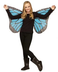 Kinder Schmetterlingsflügel Türkis