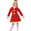 Kleines Santa Girl Kinderkostüm
