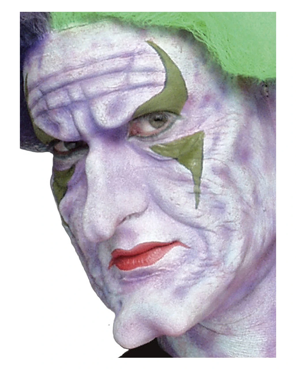 Crazy Joker Clown Schaumlatex Applikation 3-tlg. 1 Crazy Joker Clown Schaumlatex Applikation 3-tlg.