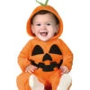 Kürbis Plüsch Kostüm Jumpsuit Für Kleinkinder