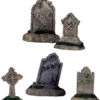 Lemax Spooky Town - Tombstones 5er Set