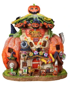 Lemax Spooky Town - Sugared Pumpkin Candy Shop 9 Lemax Spooky Town - Sugared Pumpkin Candy Shop -Halloween Kostüm Geschäft lemax spooky town sugared pumpkin candy shoppe halloween dekoration spooky town gebaeude 53843 05