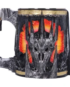 Lord Of The Rings Sauron Krug 15.5cm -Halloween Kostüm Geschäft lord of the rings sauron krug lord of the rings sauron tankard herr der ringe krug 53446 05