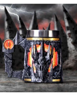 Lord Of The Rings Sauron Krug 15.5cm -Halloween Kostüm Geschäft lord of the rings sauron krug lord of the rings sauron tankard herr der ringe krug 53446 07