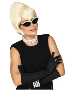 Miss Golightly Kostüm Zubehör Set 4 Tlg 7 Miss Golightly Kostüm Zubehör Set 4 Tlg -Halloween Kostüm Geschäft miss golightly kostuem zubehorr set 4 tlg 38115 04