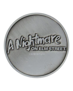 Nightmare On Elm Street Medaille Limited Edition -Halloween Kostüm Geschäft nightmare on elm street medaille limited edition nightmare on elm street medallion limited edition fredy krueger merchandise 54596 03
