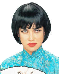 Pagenperücke Schwarz