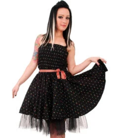 Mini Petticoat Kleid Mit Kirschen