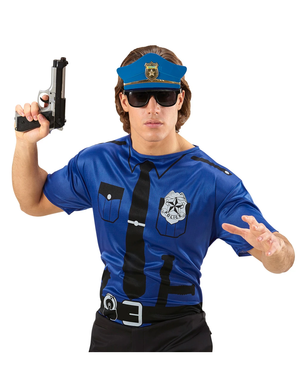 US Polizist T-Shirt 2 US Polizist T-Shirt – Bild 2