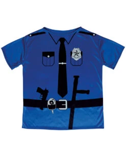 US Polizist T-Shirt 7 US Polizist T-Shirt -Halloween Kostüm Geschäft preiswertes us police officer t shirt polizeiuniform kostuem polizist kostuem 29397 4