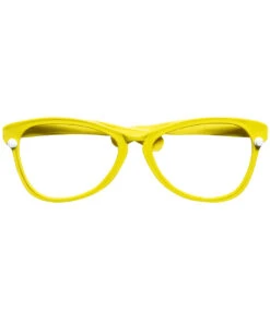 Riesenbrille Gelb