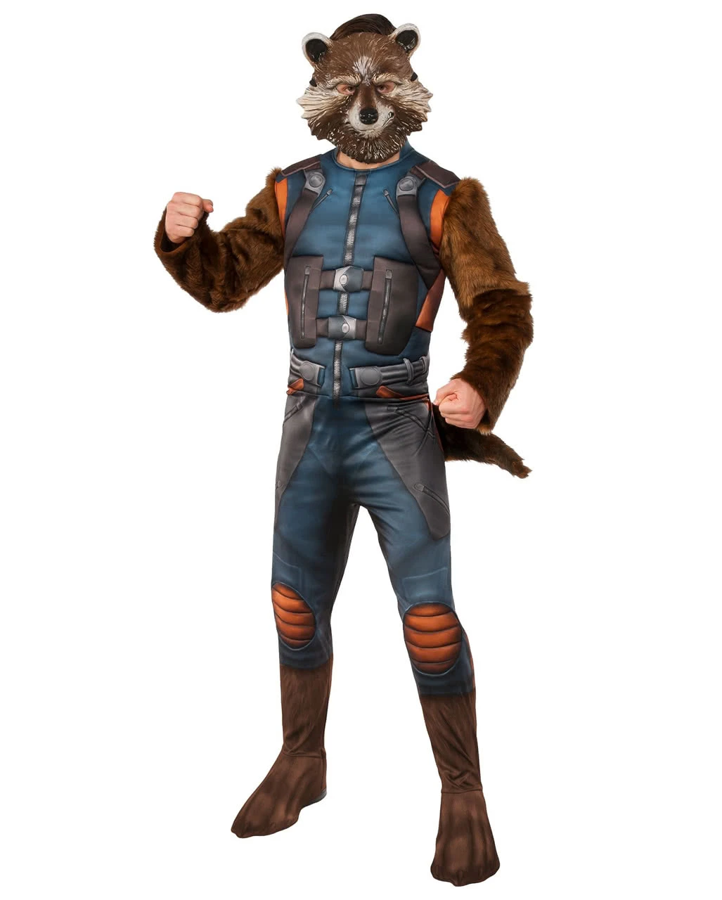 Rocket Raccoon Kostüm Mit Maske 1 Rocket Raccoon Kostüm Mit Maske