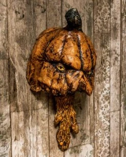 Rotting Pumpkin Wandbild Mit Bewegung -Halloween Kostüm Geschäft rotting pumpkin wandbild mit bewegung rotting pumpkin wall plaque halloween und horrordeko scary homewares 50616 2