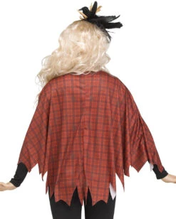 Neu eingetroffen -Halloween Kostüm Geschäft scary crow poncho one size 37567 3